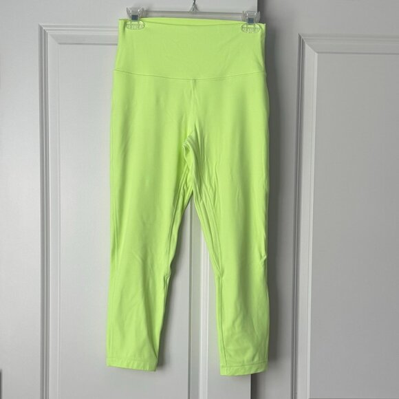 Lululemon Align High-Rise Crop 23" in Faded Zap Size 8 - Picture 3 of 9